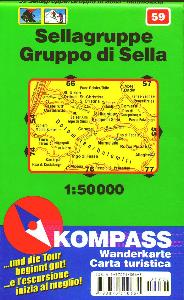 KOMPASS, Carta turistica 1:50000 n.101 - Rovereto M.Pasubio