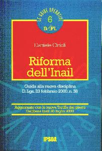 CIRIOLI DANIELE, Riforma dell