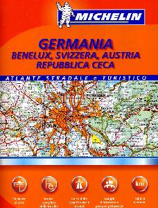 ATLANTE STRADALE, Germania Benelux Austria Svizzera Repubblica Ceca