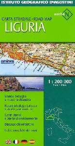 , Liguria 1:200.000  Carta stradale