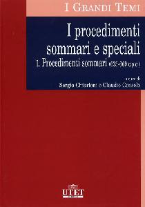 CHIARLONI-CONSOLO, I procedimenti sommari e speciali Due tomi