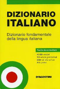 , Dizionario italiano