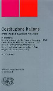 AA.VV, Costituzione italiana  (nuova edizione).