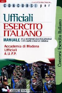 NISSOLINO PATRIZIA, Concorso per ufficiali esercito italiano