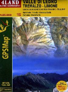 AA.VV., Valle di Ledro Tremalzo Limone. Carta 1:25.000