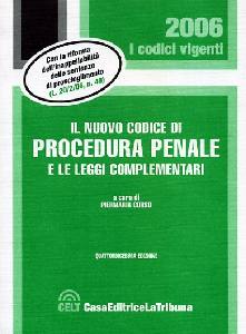 CORSO PIERMARIA, Nuovo codice di procedura penale e leggi complemen