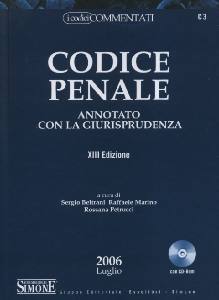 AA.VV., Codice penale annotato con la giurisprudenza