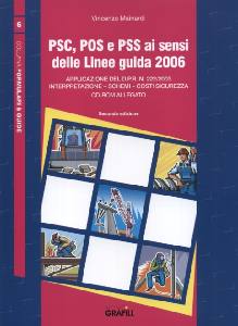 MAINARDI VINCENZO, PSC POS e PSS ai sensi delle Linee guida 2006