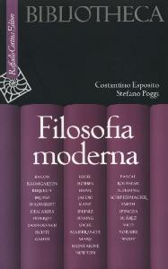 ESPOSITO - POGGI, Filosofia moderna