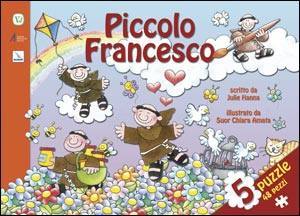 HANNA JULIE, Piccolo Francesco - 5 puzzle 48 pezzi