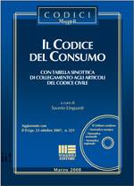 LINGUANTI SAVERIO, Codice del consumo - Con cd rom
