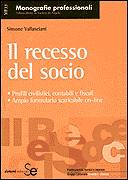 VALLASCIANI SIMONE, Recesso del socio