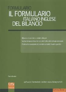 BOSISIO PAOLO, Il formulario italiano inglese del bilancio