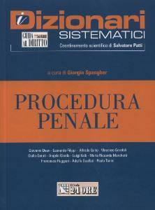 SPANGHER GIORGIO, Procedura penale