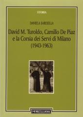 SARESELLA DANIELA, David Maria Turoldo Camillo de Piaz