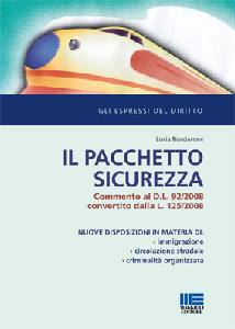 NACCIARONE LUCIA, Il pacchetto sicurezza