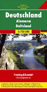 , Germania Carta stradale 1:700.000