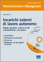 OLIVERI LUIGI, Incarichi esterni di lavoro autonomo