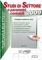 DEMOZZI-FERRARO, Studi di settore e parametri contabili 2009