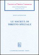 SANTONASTASO FELICE, Le societ di diritto speciale