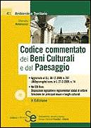 ANTONUCCI DONATO, Codice commentato dei beni culturali e paesaggio