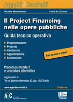ABBATEMARCO - RE CEC, Il project financing nelle opere pubbliche