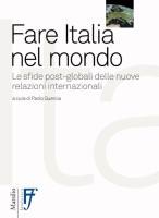 QUERCIA PAOLO, Fare Italia nel mondo