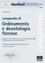 LAPERUTA LILLA, Compendio di ordinamento e deontologia forense