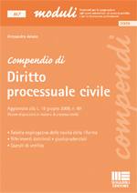 AMATO ALESSANDRA, Compendio di diritto processuale civile