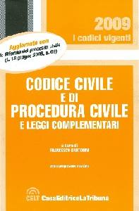 BARTOLINI FRANCESCO, Codice civile e di procedura civile Leggi complem.