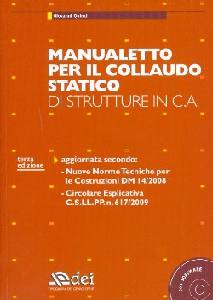 QUINCI GIOVANNI, Manualetto per il collaudo statico strutture c.a.