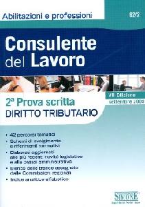 SIMONE, Consulente del lavoro 2 prova scritta
