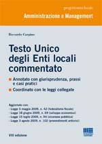 CARPINO RICCARDO, Testo unico degli Enti Locali commentato