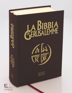 CEI - EDB, Bibbia di Gerusalemme. Ed. Pelle col Testa di Moro