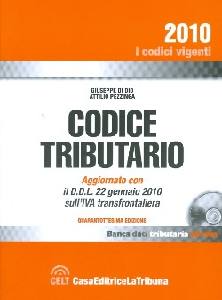 DI DIO - PEZZINGA, CODICE TRIBUTARIO Vigente 2010