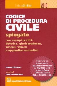 TRAMONTANO LUIGI, Codice di procedura civile spiegato