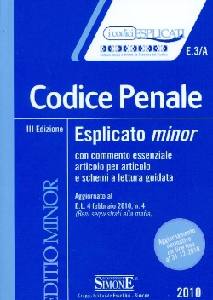 AA.VV., Codice penale esplicato minor