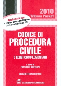 BARTOLINI FRANCESCO, Codice di procedura civile e leggi complementari