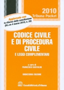 BARTOLINI F. /CUR., Codice civile e procedura leggi complementari
