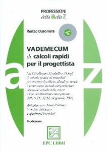 BUSONERA RENZO, Vademecum di calcoli rapidi per il progettista