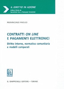PACILEO PIERVINCENZO, Contratti on line e pagamenti elettronici