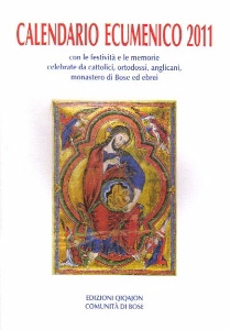 , Calendario ecumenico 2011