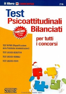 SIMONE, Test psicoattitudinali bilanciati.Tutti i concorsi
