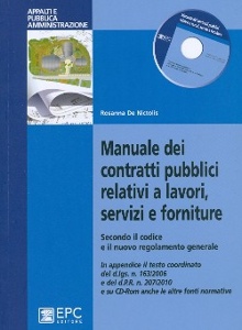 DE NICTOLIS ROSANNA, Manuale dei contratti pubblici