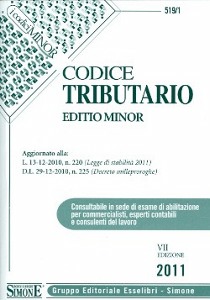 AA.VV., Codice tributario Editio Minor