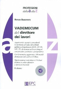 BUSONERA RENZO, Vademecum del direttore dei lavori