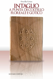 CRETAZ ORNELLA, Intaglio a punta di coltello floreale e gotico