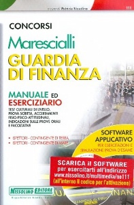 NISSOLINO PATRIZIA, Marescialli guardia finanza. Manuale Eserciziario