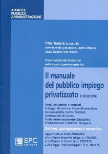 TENORE VITO, Manuale del pubblico impiego privatizzato