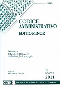 PAGANO ALESSANDRO, Codice amministrativo minor
